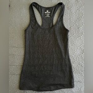 90 Degree By Reflex Charcoal Gray Tank Top